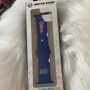 Gators Blue Silicone Watch Band for Apple Watch/ NIB